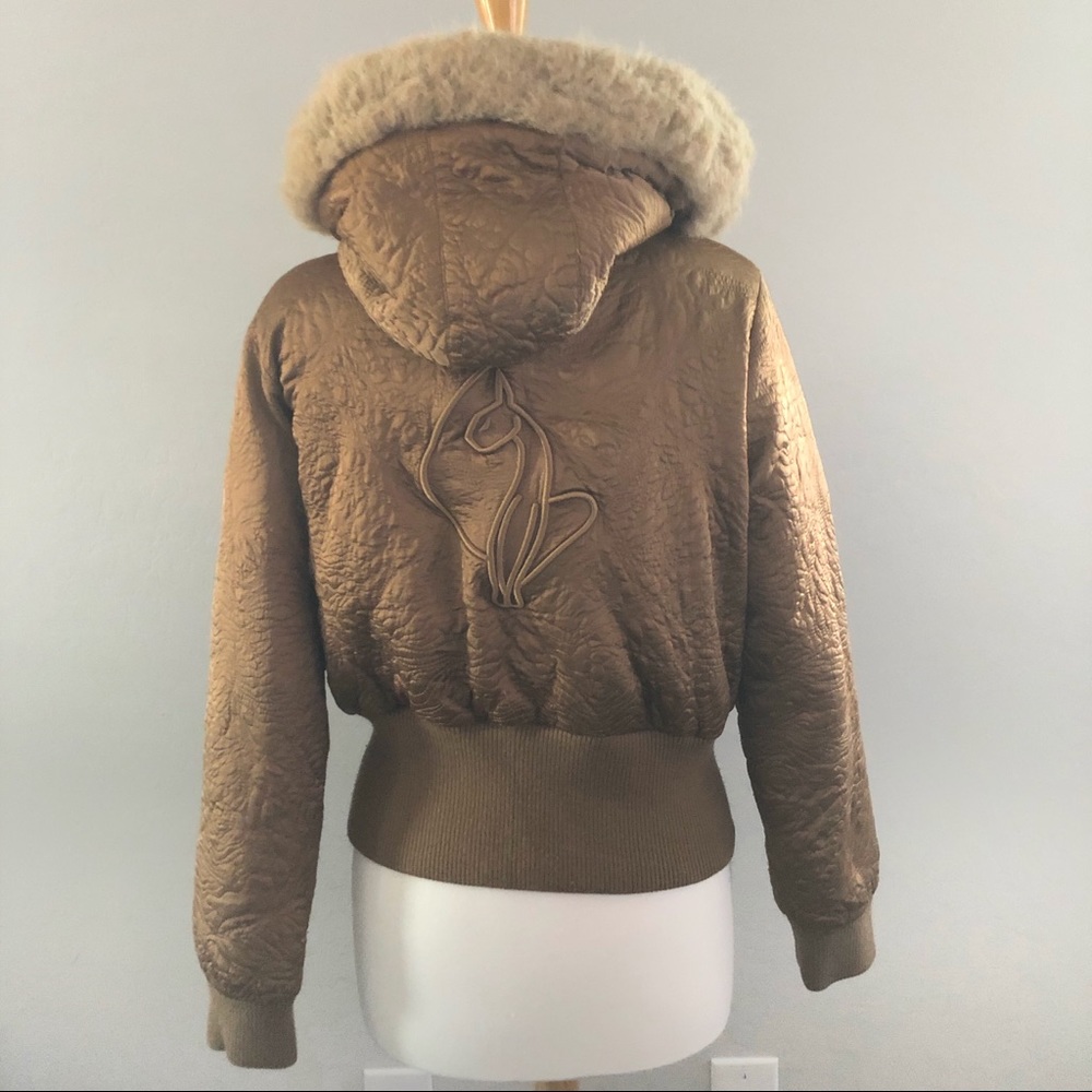 Baby Phat Vintage Jacket with Fluffy hood